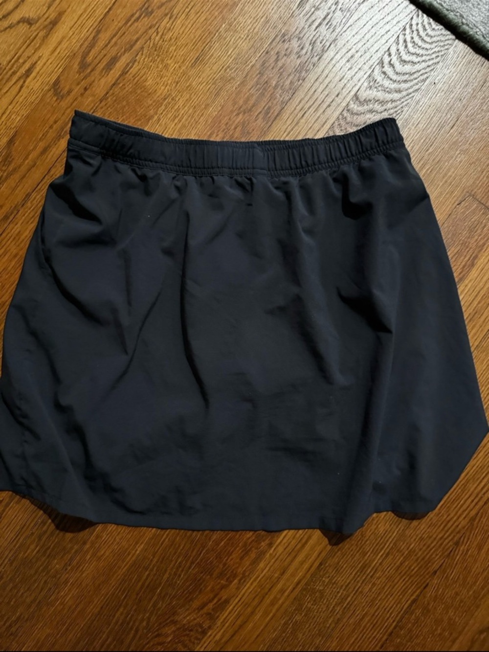 Toad&Co Black Elastic-Waist Mini Skirt - Picture 4 of 4
